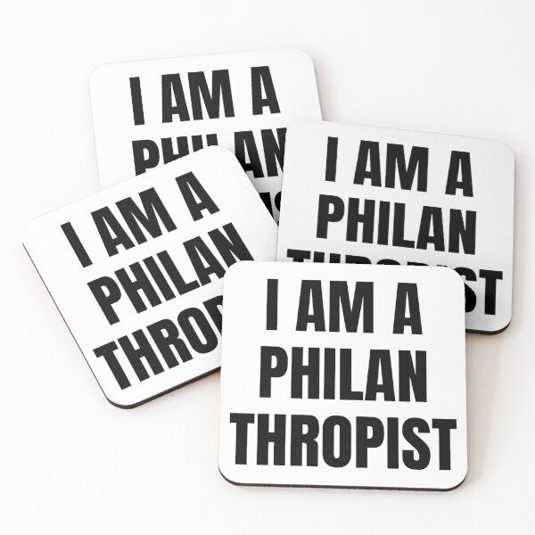 Item preview, I AM A PHILANTHROPIST designed and sold by iamxxx.