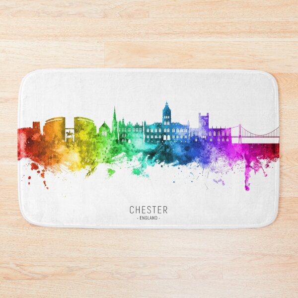 Item preview, Chester England Skyline designed and sold by ArtPrints.