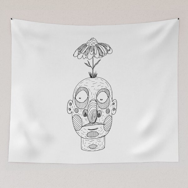 Item preview, Worried Daisy designed and sold by NiasCanvas.