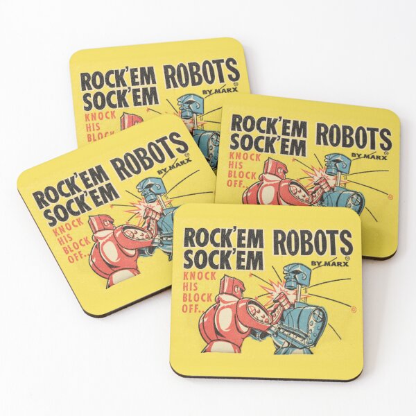Item preview, Rock'Em Sock'Em Robots designed and sold by pinkmonkeybird.