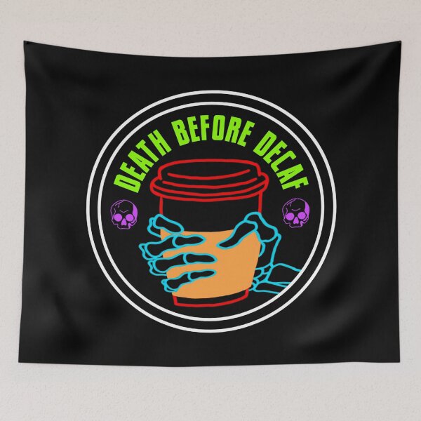 Item preview, Death before decaf designed and sold by attracdionz.