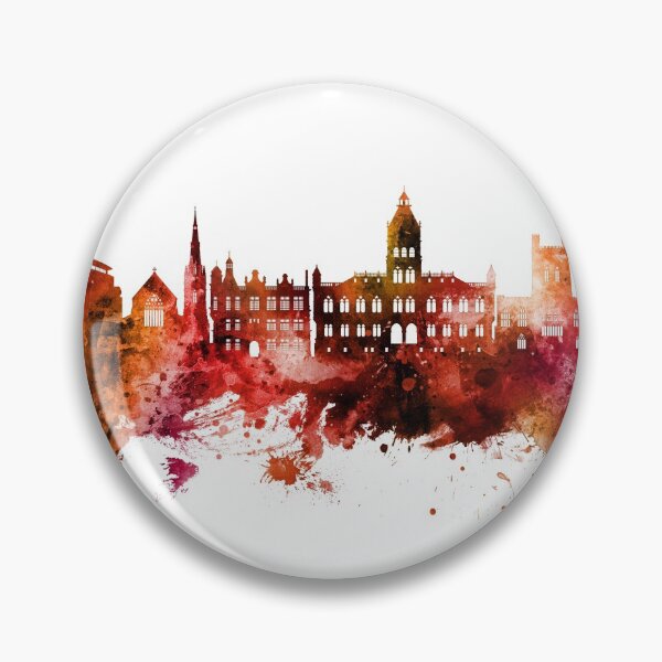 Item preview, Chester England Skyline designed and sold by ArtPrints.