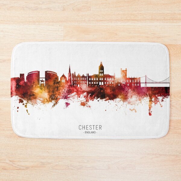 Item preview, Chester England Skyline designed and sold by ArtPrints.