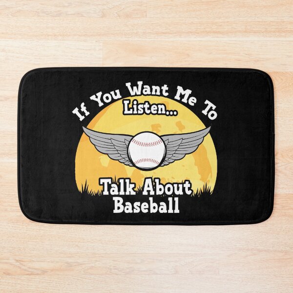 Item preview, If You Want Me To Listen... Talk About Baseball Funny illustration vintage  designed and sold by KO-Design.