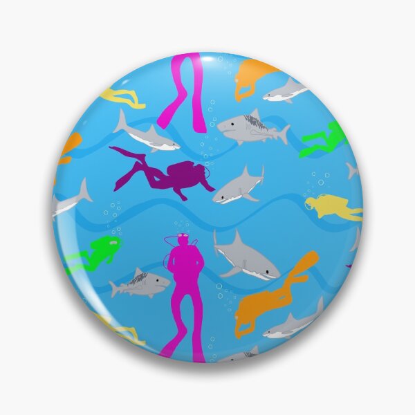 Item preview, Shark Scuba Dive designed and sold by Quick Brown Fox Canada.
