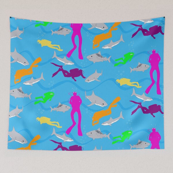 Item preview, Shark Scuba Dive designed and sold by Quick Brown Fox Canada.