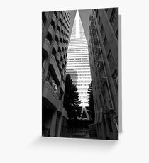 Transamerica Pyamid - San Francisco USA Greeting Card