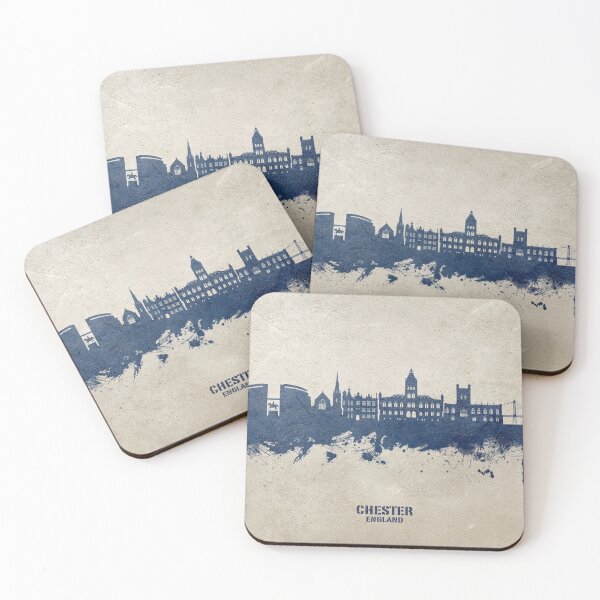Item preview, Chester England Skyline designed and sold by ArtPrints.