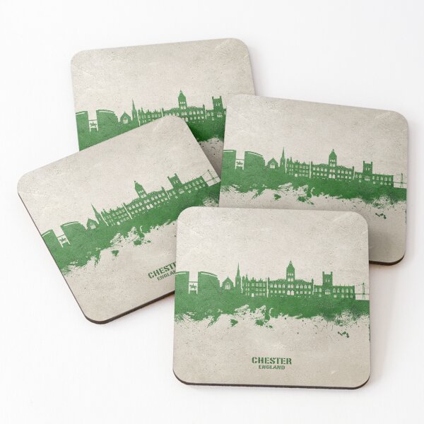 Item preview, Chester England Skyline designed and sold by ArtPrints.