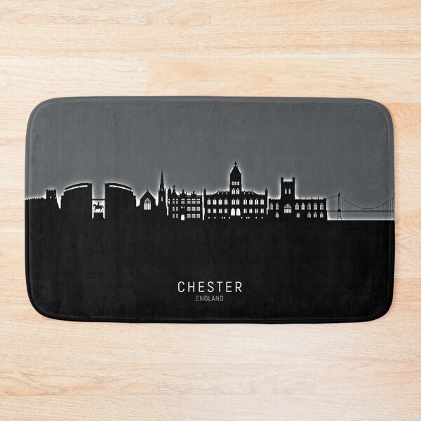 Item preview, Chester England Skyline designed and sold by ArtPrints.
