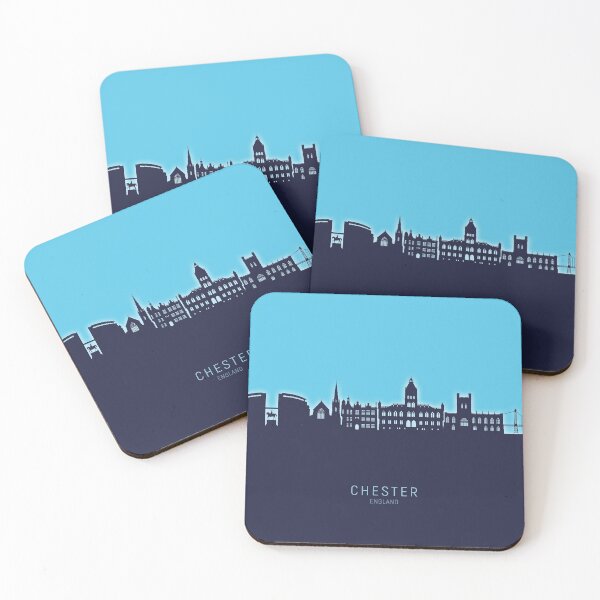 Item preview, Chester England Skyline designed and sold by ArtPrints.