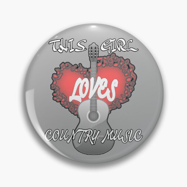 Item preview, This girl loves country music  designed and sold by A-T-H.