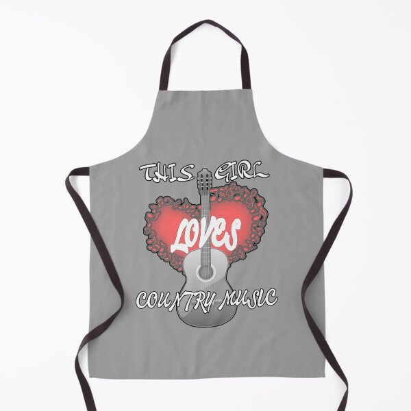 Item preview, This girl loves country music designed and sold by A-T-H.