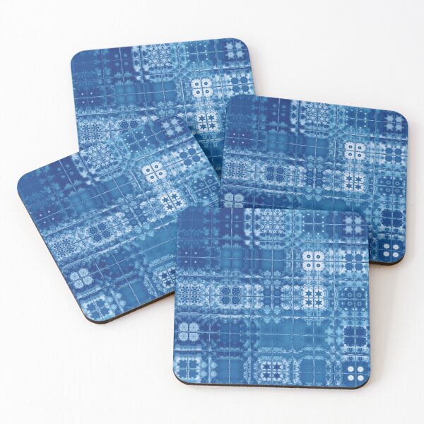 Item preview, Cerulean Blue Cloud Tiles designed and sold by BoundedChaos.