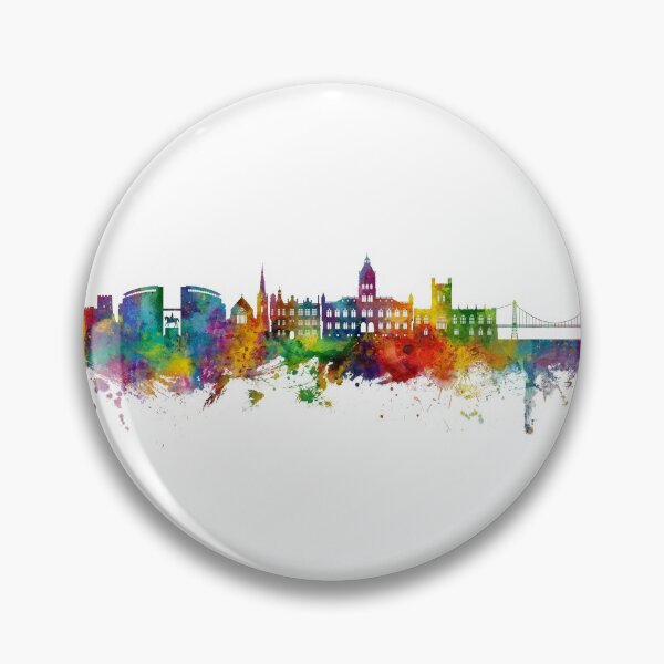 Item preview, Chester England Skyline designed and sold by ArtPrints.