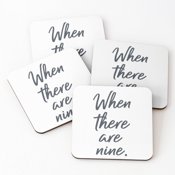 Item preview, When There Are Nine designed and sold by Martini-Four.