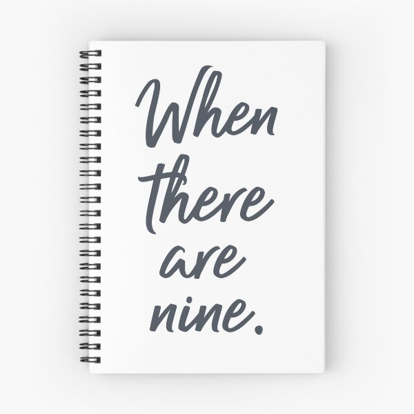 Item preview, When There Are Nine designed and sold by Martini-Four.