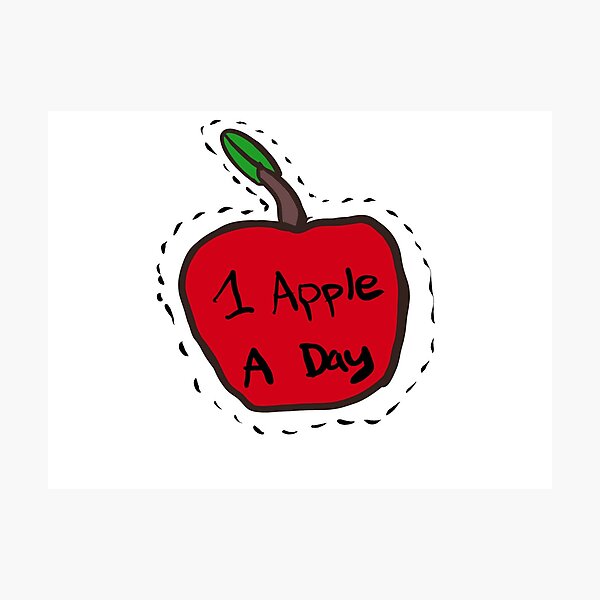 Item preview, One Apple A Day designed and sold by theworld2021.