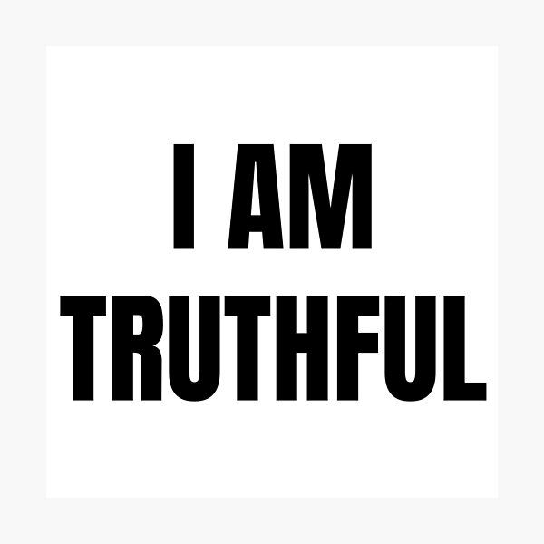 Item preview, I AM TRUTHFUL designed and sold by iamxxx.