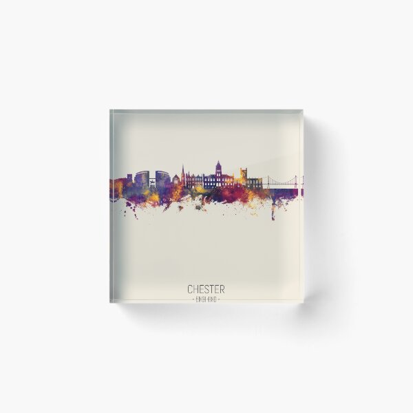 Item preview, Chester England Skyline designed and sold by ArtPrints.