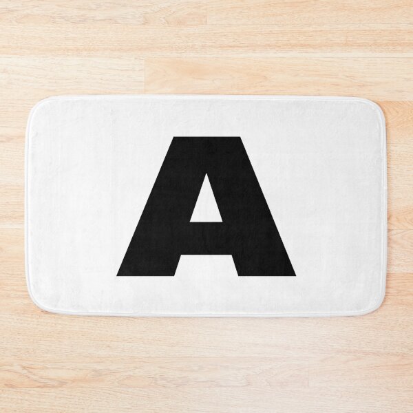 Item preview, Bold Monogram Letter A designed and sold by JustSeasons.