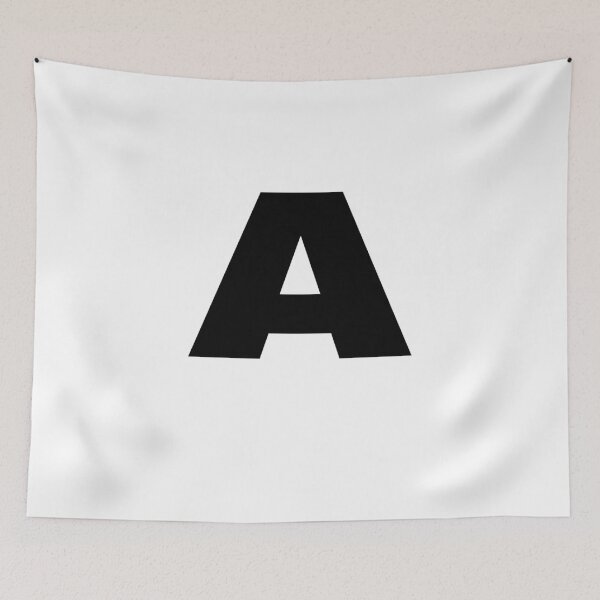 Item preview, Bold Monogram Letter A designed and sold by JustSeasons.