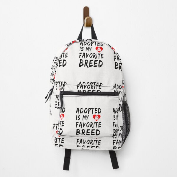 Item preview, Adopted is my favorite breed funny gift for pet lovers designed and sold by davinci101.