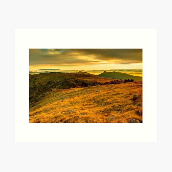 Item preview, First light on Mount Howitt designed and sold by Kevin McGennan.