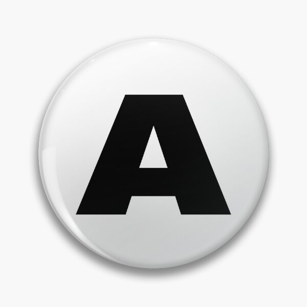 Item preview, Bold Monogram Letter A designed and sold by JustSeasons.