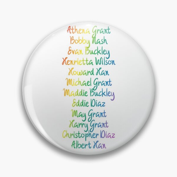 Item preview, 9-1-1 Characters designed and sold by nerdspride.