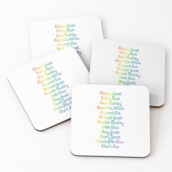Item preview, 9-1-1 Characters designed and sold by nerdspride.