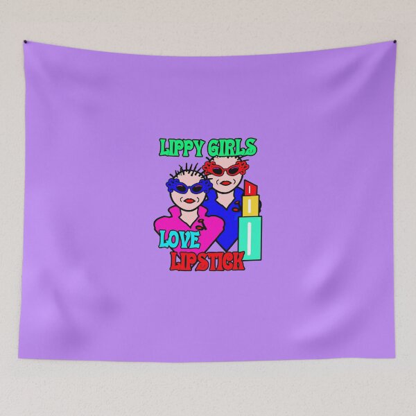 Item preview, Lippy Girls Love Lipstick designed and sold by Jozef Bloks.