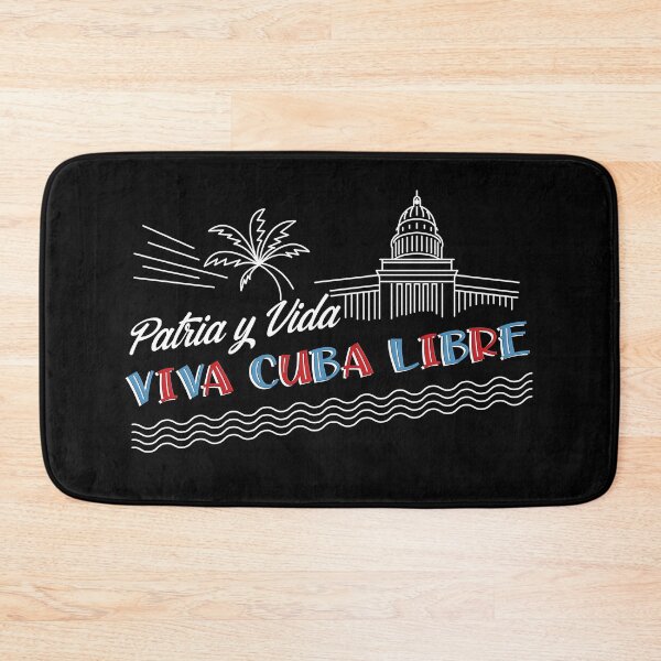 Item preview, PATRIA Y VIDA y VIVA CUBA LIBRE Cuban Revolution designed and sold by Linery Brand.