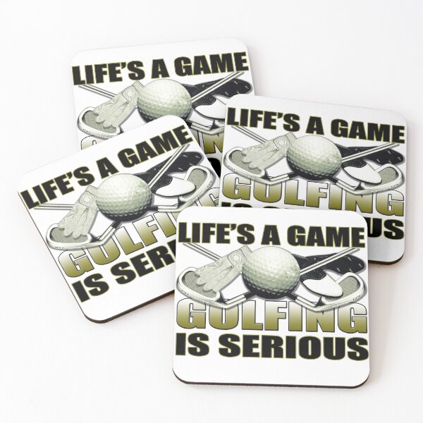 Item preview, Life's a game Golfing is Serious  designed and sold by LeHongTien.