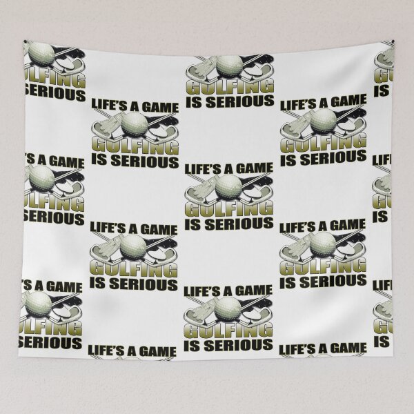 Item preview, Life's a game Golfing is Serious  designed and sold by LeHongTien.