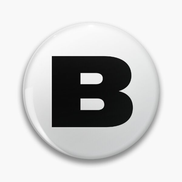 Item preview, Bold Monogram Letter B designed and sold by JustSeasons.