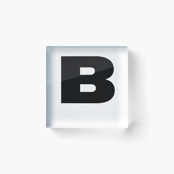 Item preview, Bold Monogram Letter B designed and sold by JustSeasons.