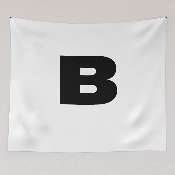 Item preview, Bold Monogram Letter B designed and sold by JustSeasons.