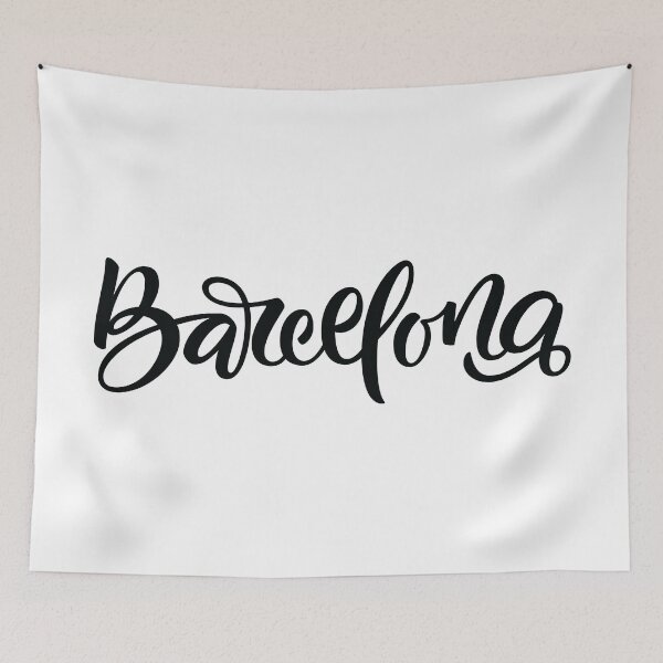 Aperçu de l'œuvre Barcelone créée et vendue par FiveNiches.