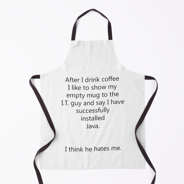Item preview, Successfully Installed Java Funny Quote designed and sold by MurphyMorganGifts.