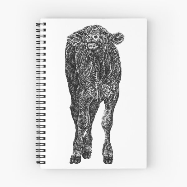 Item preview, South Devon baby cow calf designed and sold by LorenDowding.
