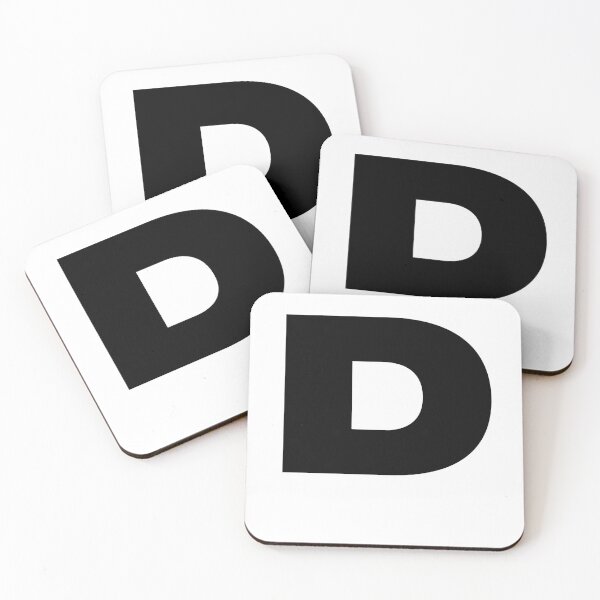 Item preview, Bold Monogram Letter D designed and sold by JustSeasons.
