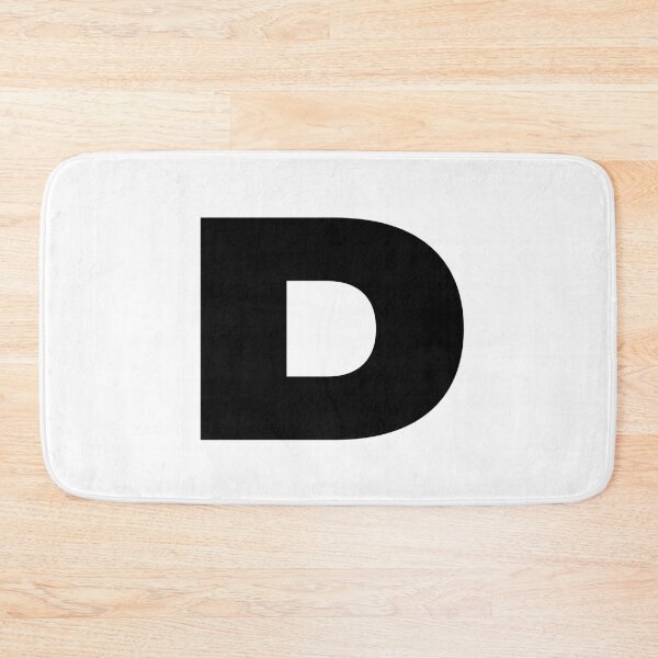 Item preview, Bold Monogram Letter D designed and sold by JustSeasons.