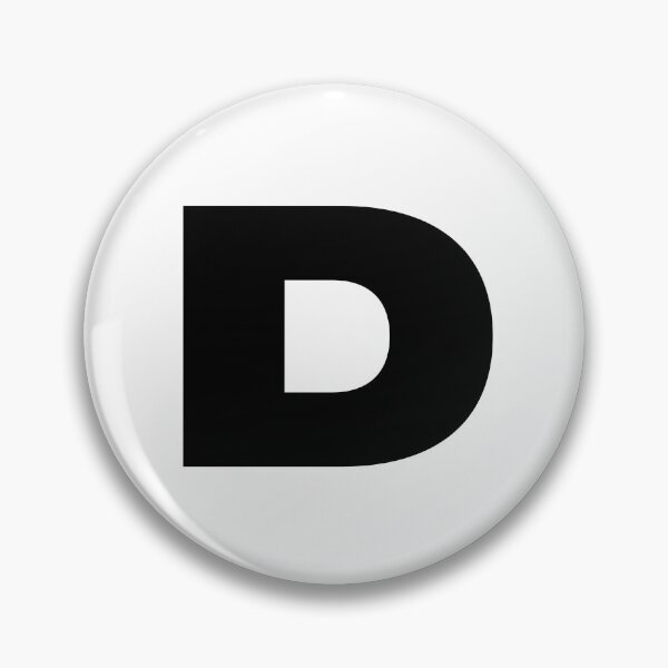 Item preview, Bold Monogram Letter D designed and sold by JustSeasons.