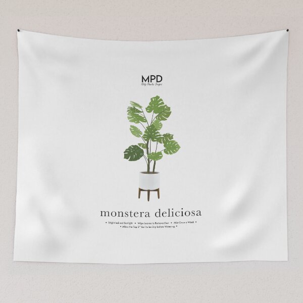 Item preview, Monstera Deliciosa Plant Poster designed and sold by painterdesigns.