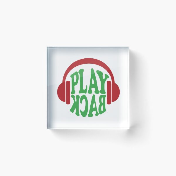 Item preview, PLAYBACK FM DESIGN designed and sold by OnePeaceStore.