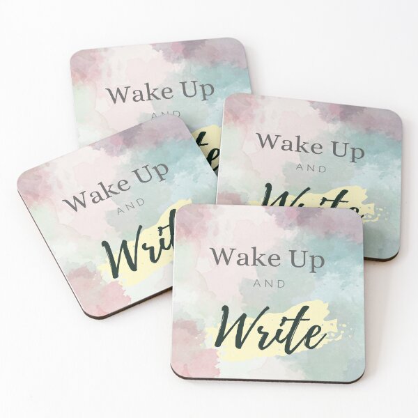 Item preview, Wake up and Write designed and sold by Best-Of-Me.