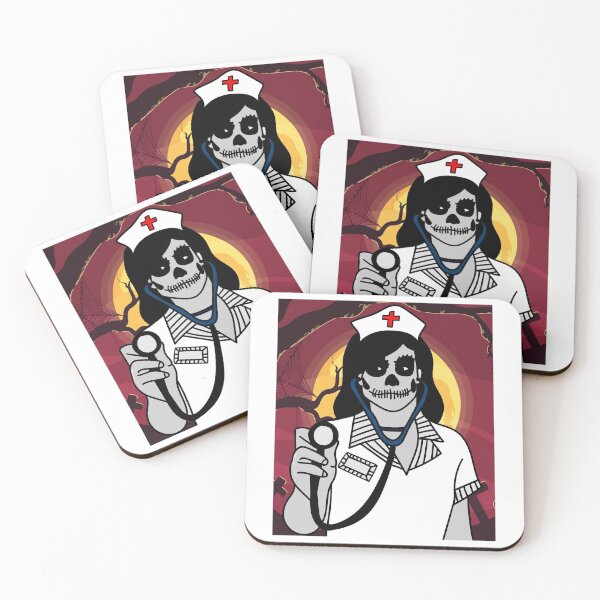 Item preview, Creepy Nurse Horror Halloween designed and sold by flofin.