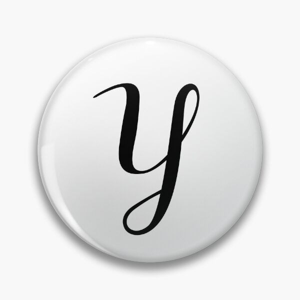 Item preview, Italic letter y monogram designed and sold by JustSeasons.