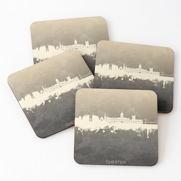 Item preview, Chester England Skyline designed and sold by ArtPrints.